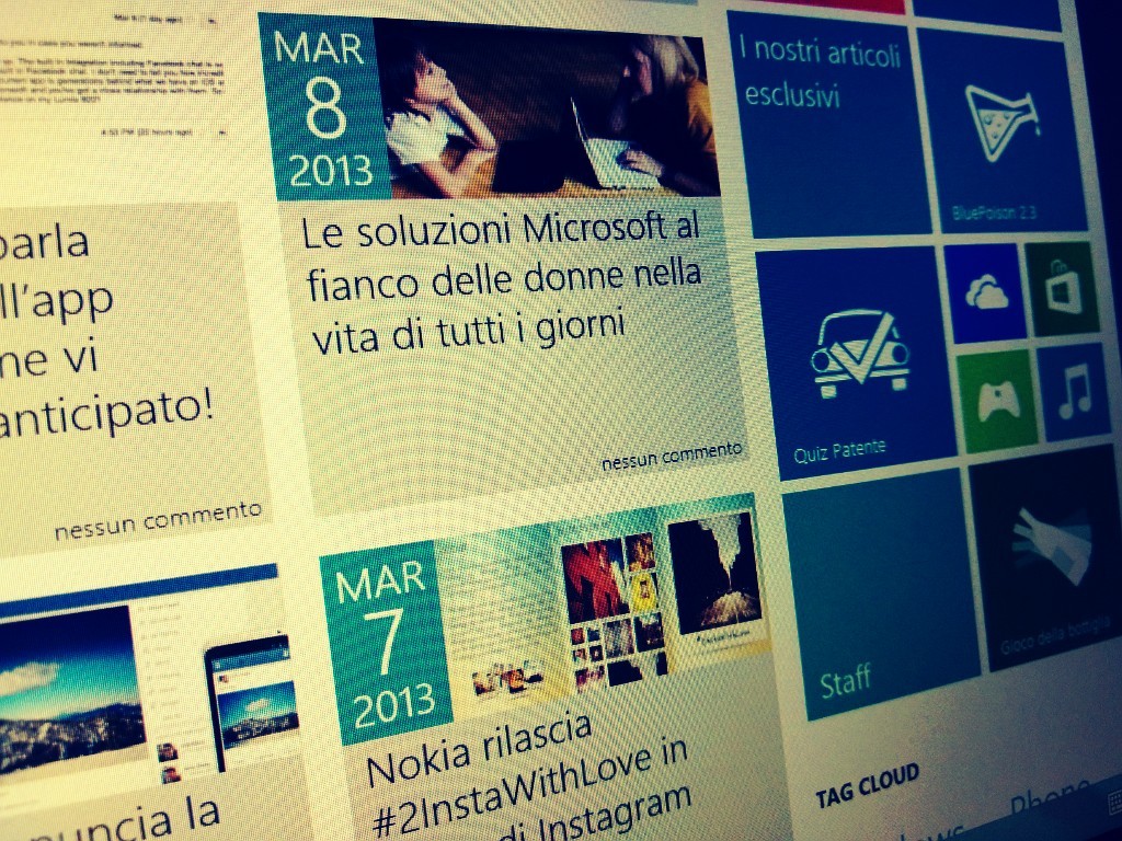 WindowsBlogItalia 2013 Screen
