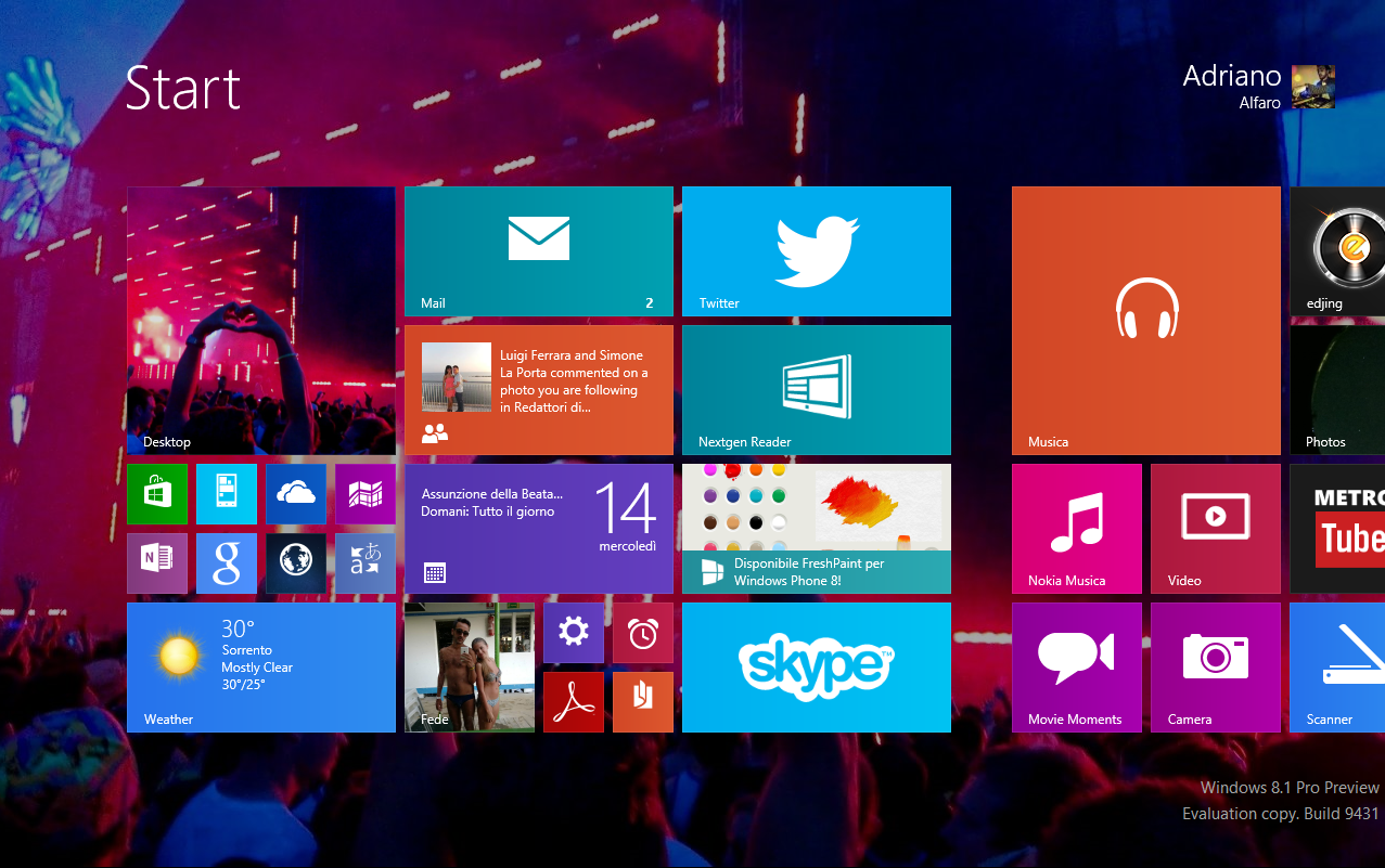 Windows 8.1 Start