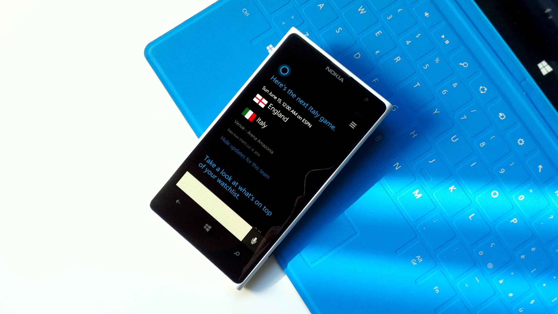 Cortana World Cup 2014