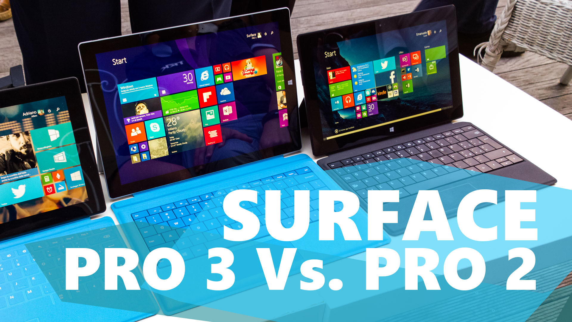 Surface Pro 3 Vs. Pro 2