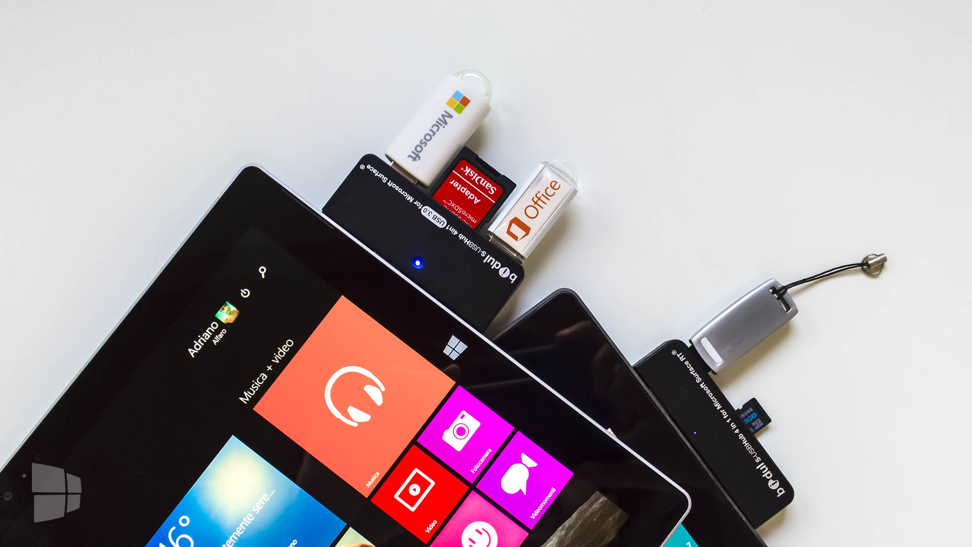Bidul Microsoft Surface Pro USB Hub (4)