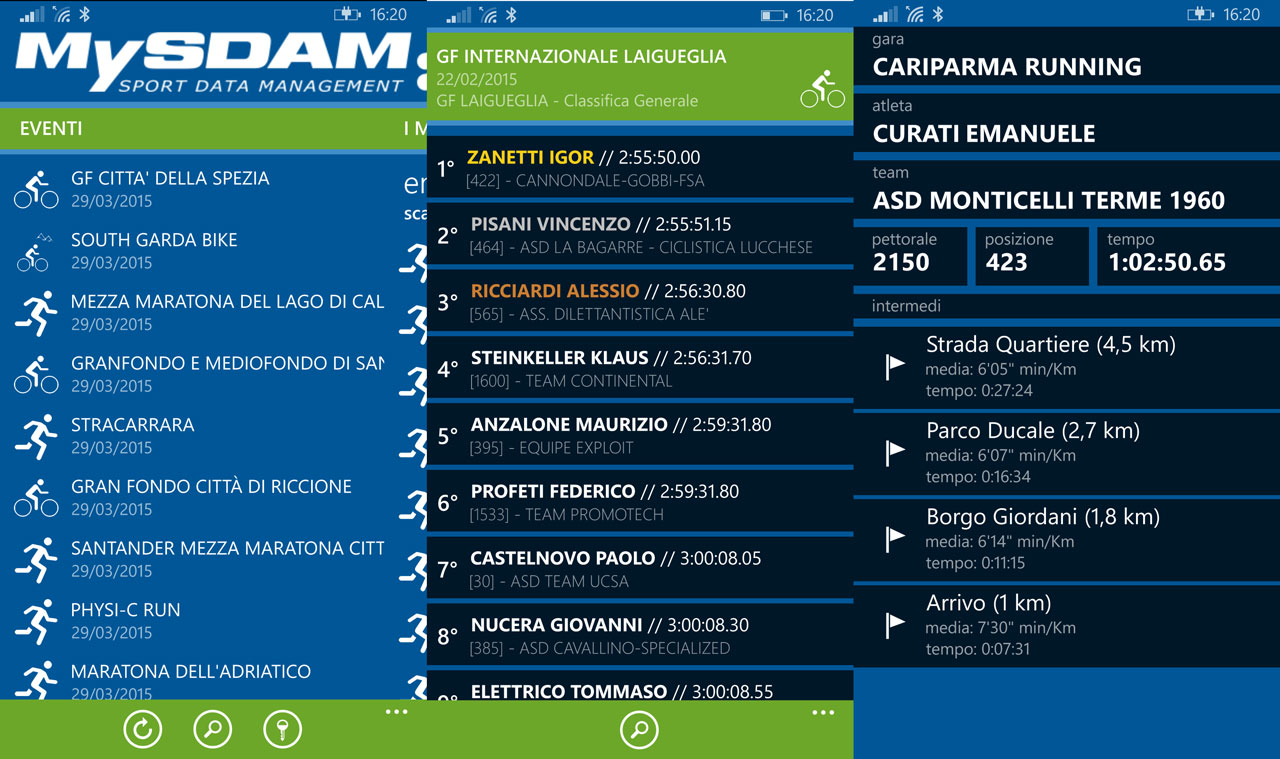 MySdamWindowsPhone