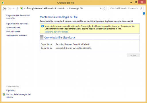 Cronologia File Windows 8