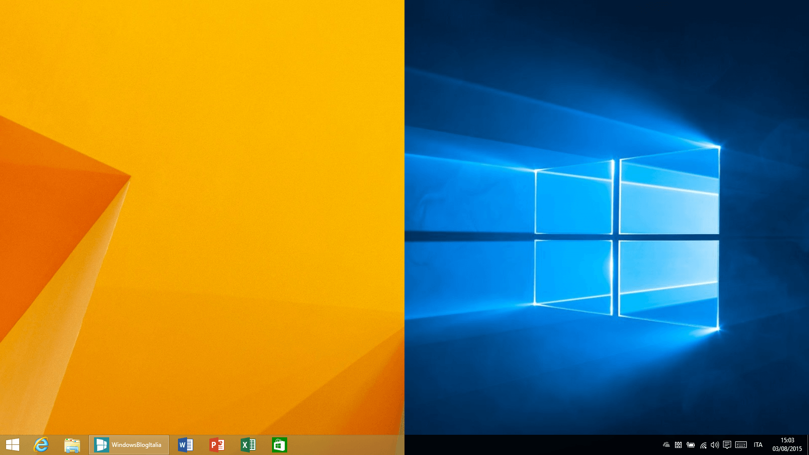 Windows8.1vs10