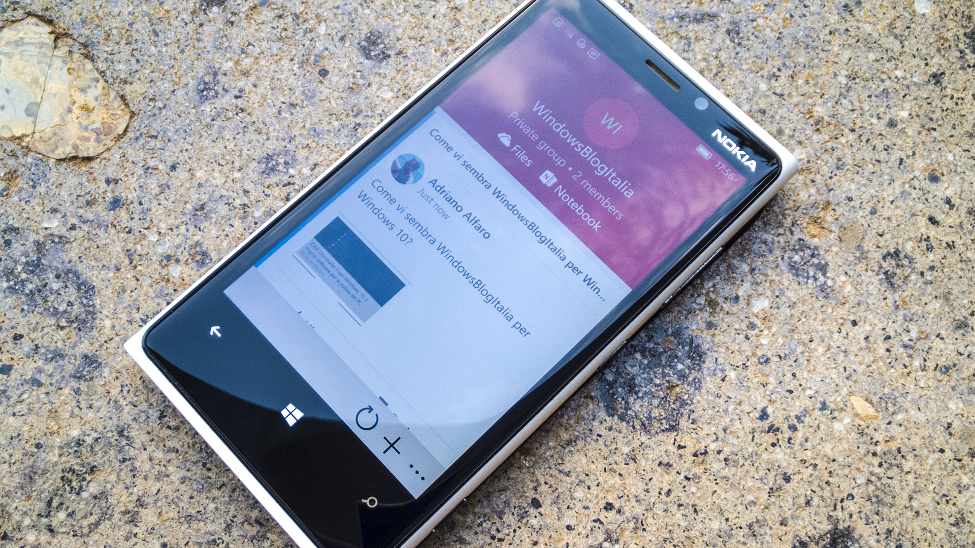 Groups Office 365 Windows 10 Mobile