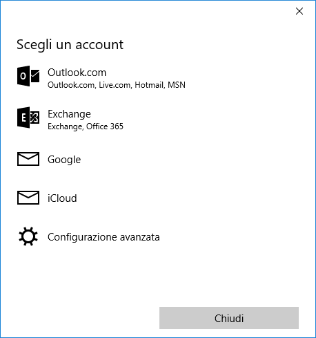 Importare i contatti nell'app Contatti di Windows 10 - 2