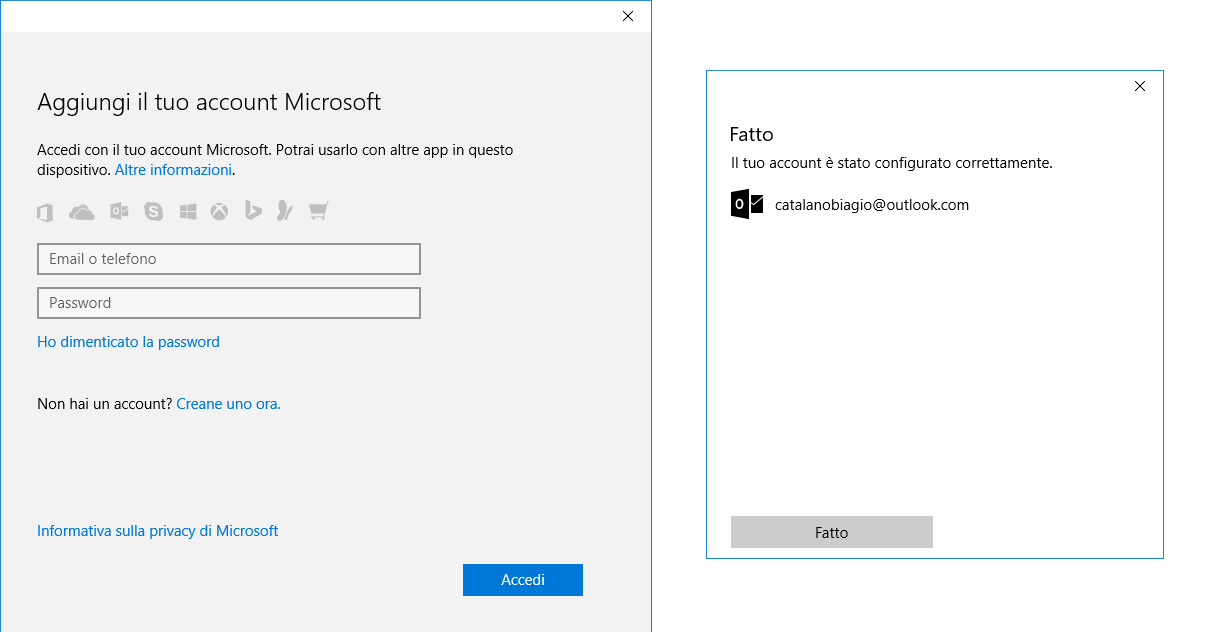 Importare i contatti nell'app Contatti di Windows 10 - 3
