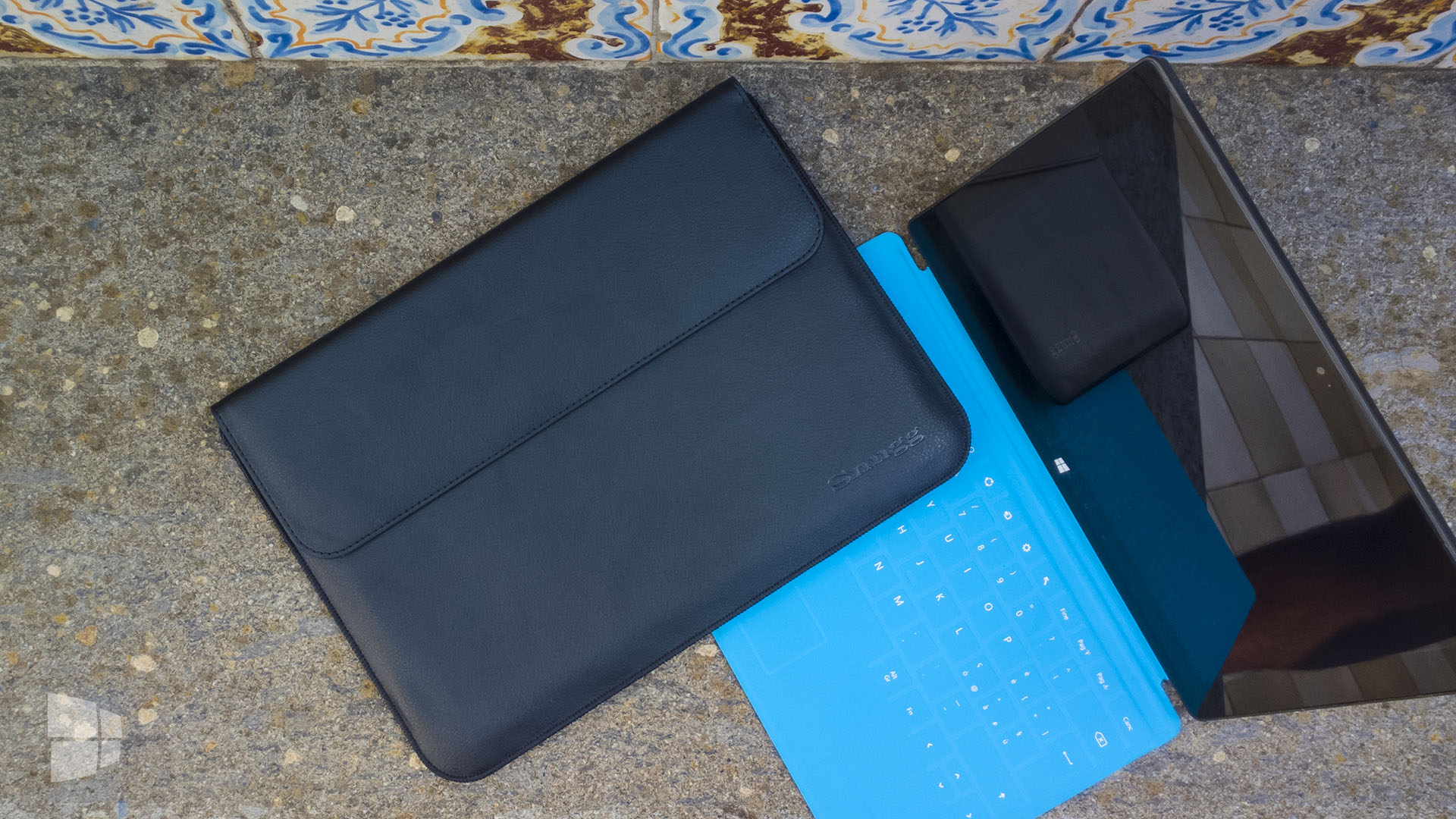 Snugg Leather Wallet Pouch Microsoft Surface 3 (4)