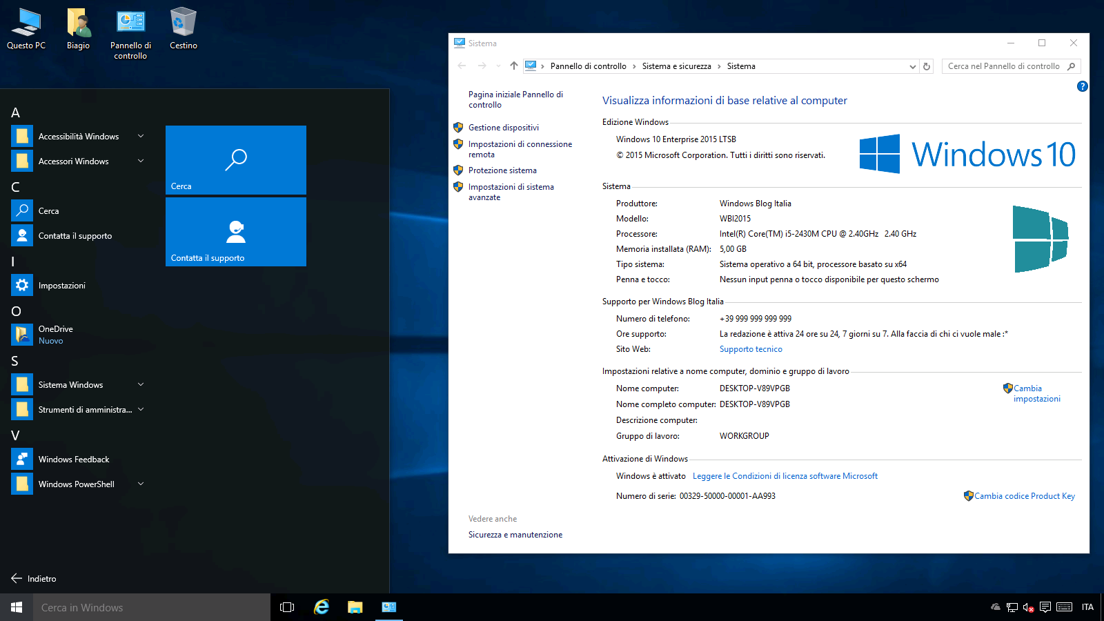 Windows 10 Enterprise 2015 LTSB