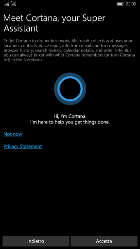 Build 10549 - Cortana