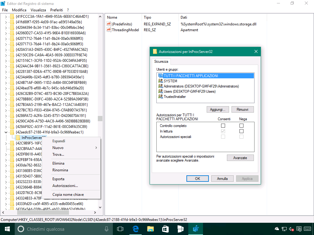 Problema del riposizionamento delle icone in Windows 10 - 2