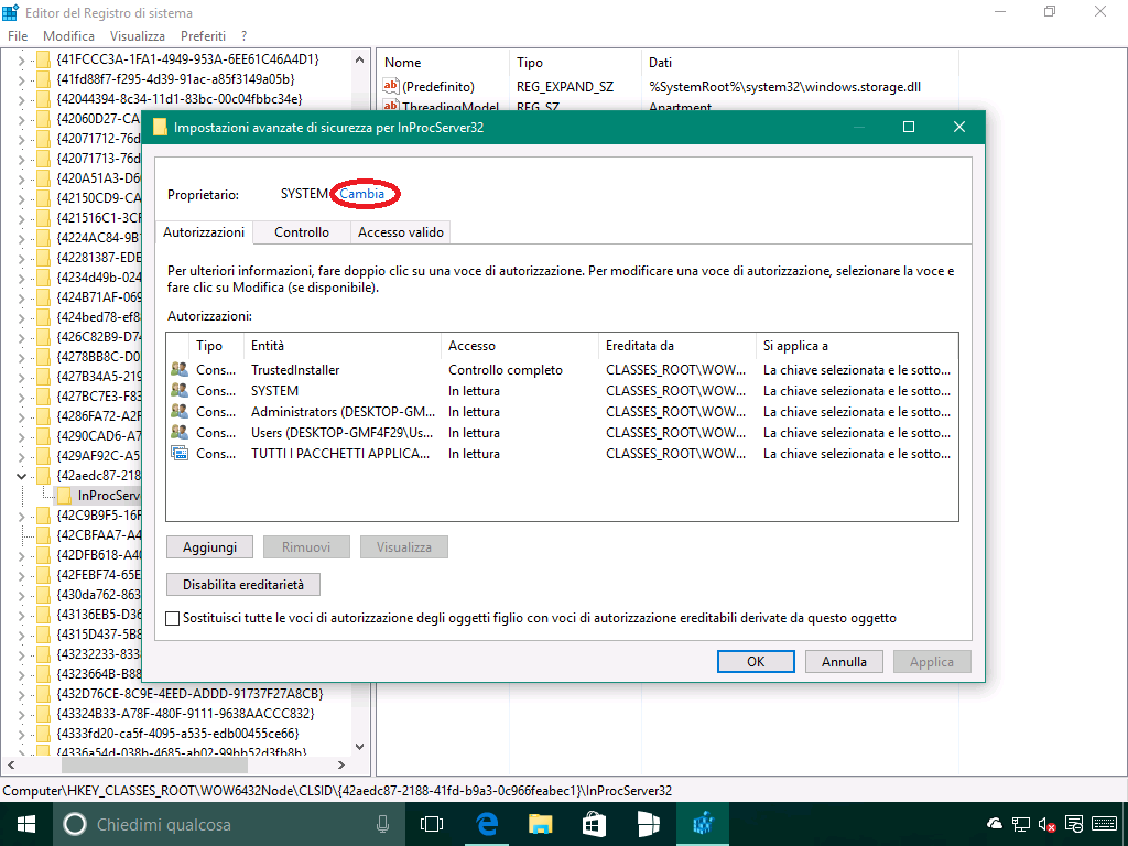 Problema del riposizionamento delle icone in Windows 10 - 3