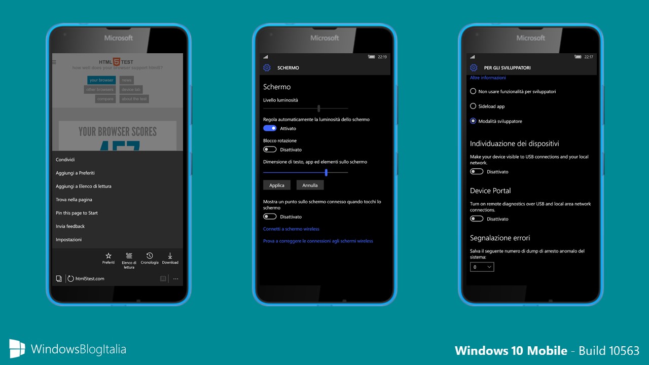 Windows 10 Mobile - 10563