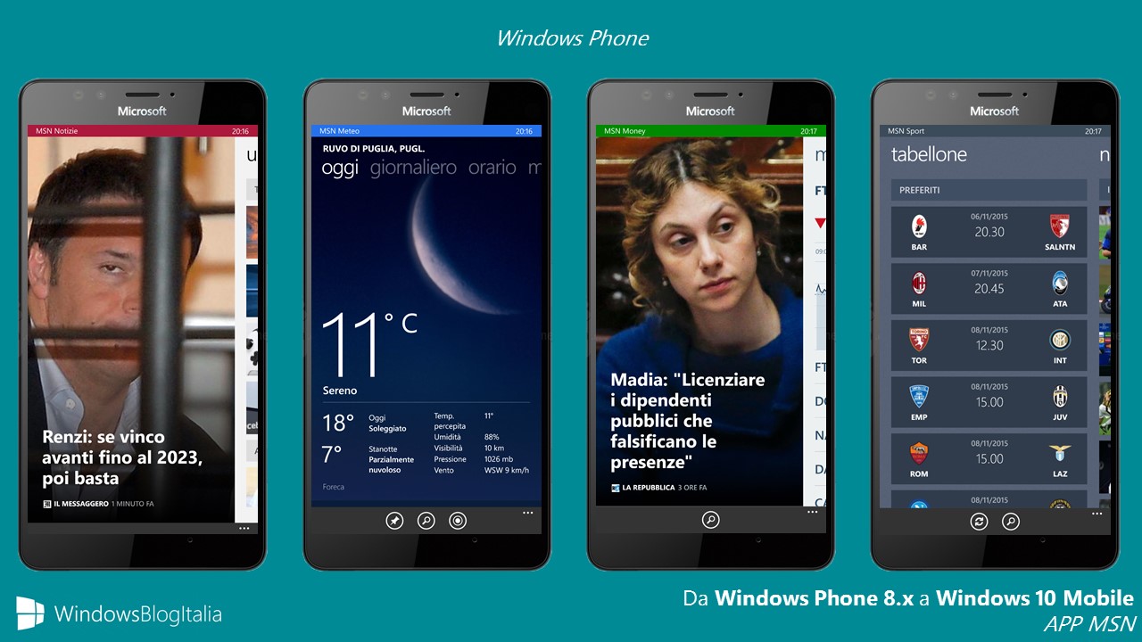 APP MSN - Windows Phone