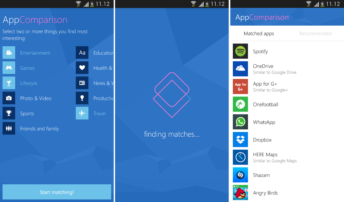 AppComparison-android