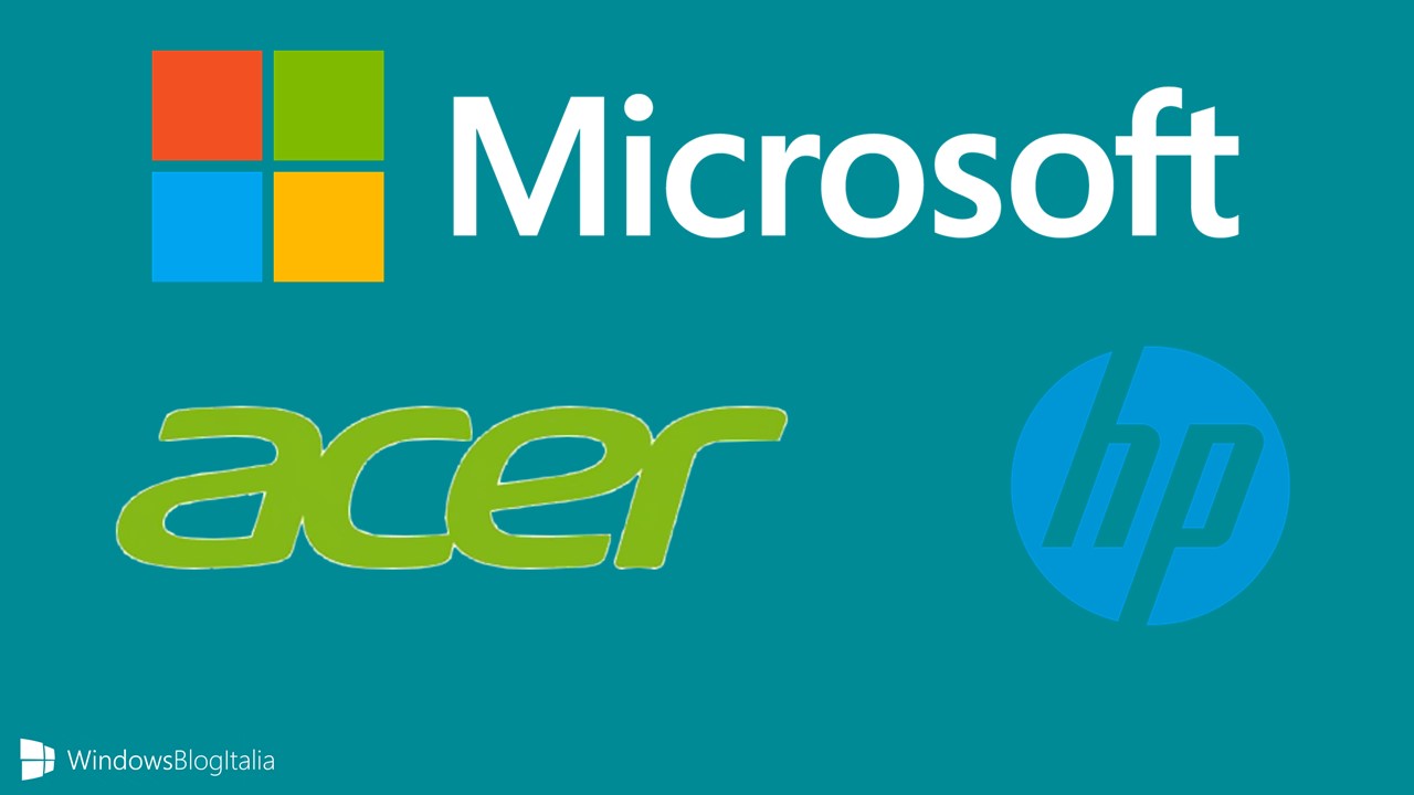 Buoni sconto Microsoft, HP e Acer