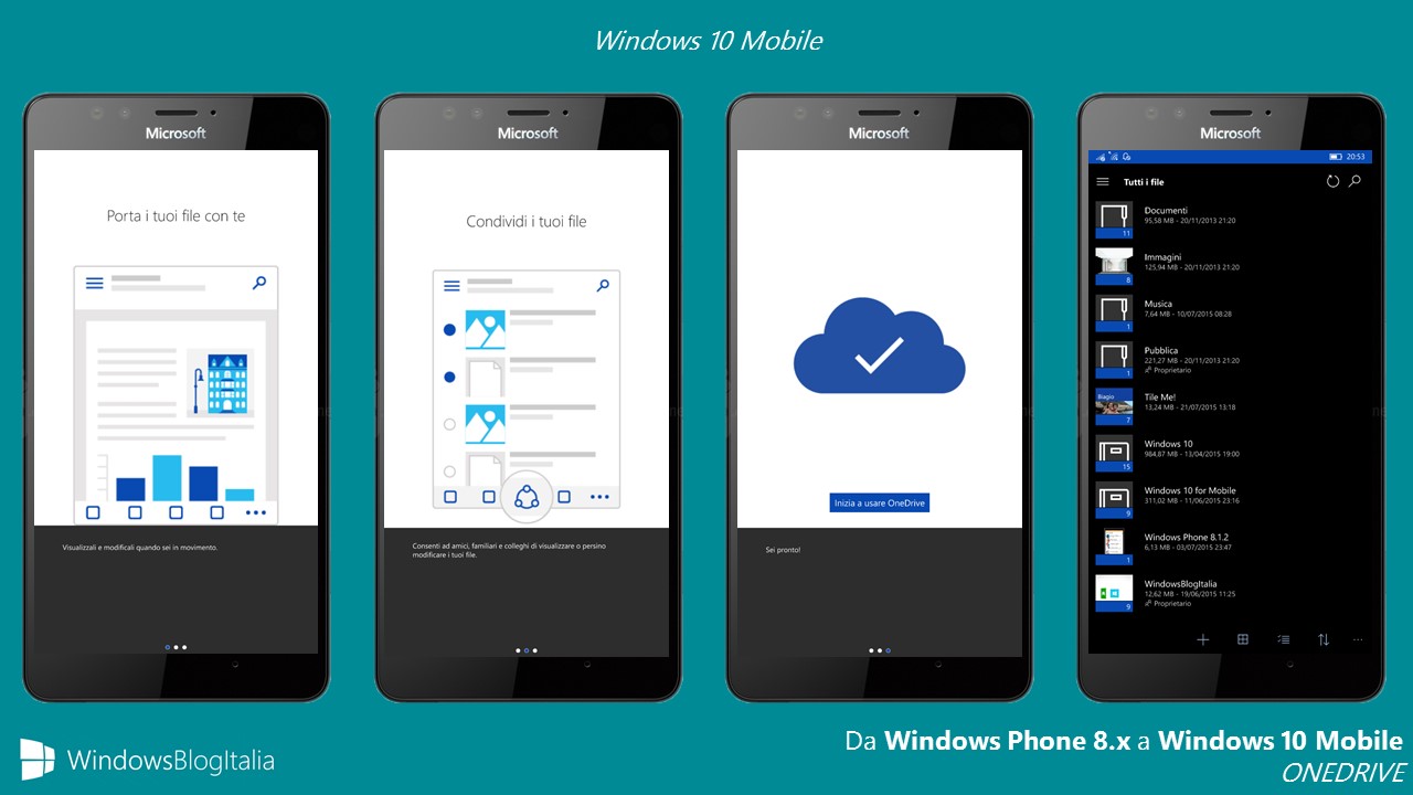 OneDrive - Windows 10 Mobile