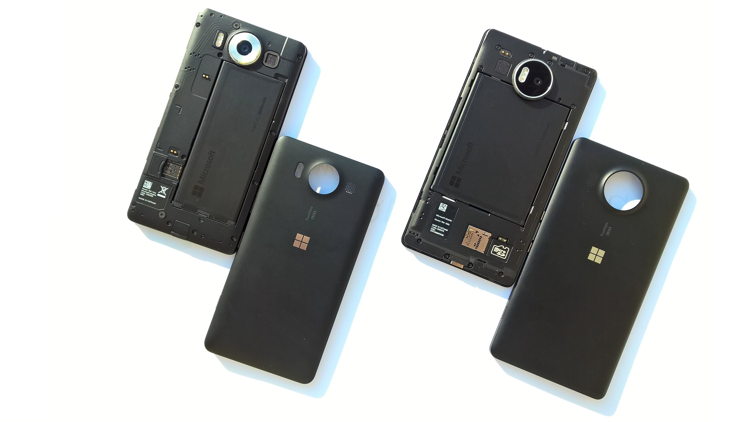 Lumia 950, 950XL - Batteria