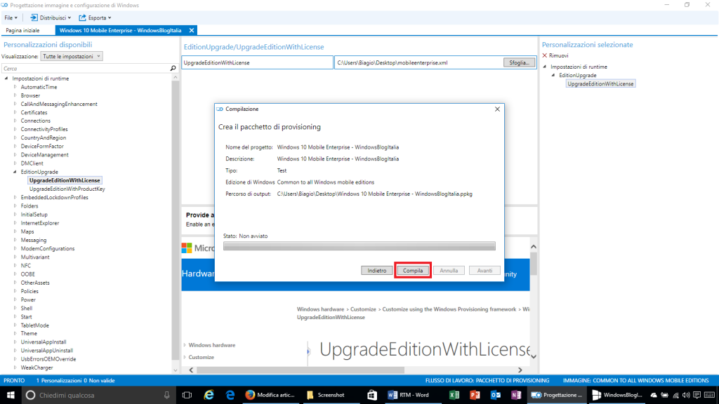 Progettazione immagine e configurazione di Windows - 12