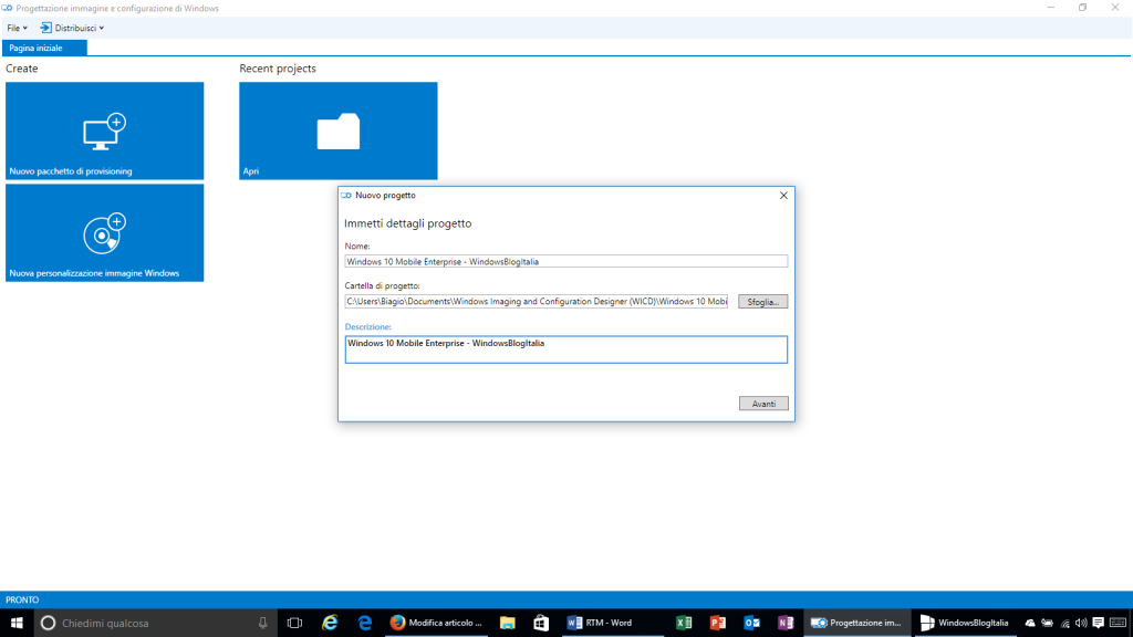 Progettazione immagine e configurazione di Windows - 2