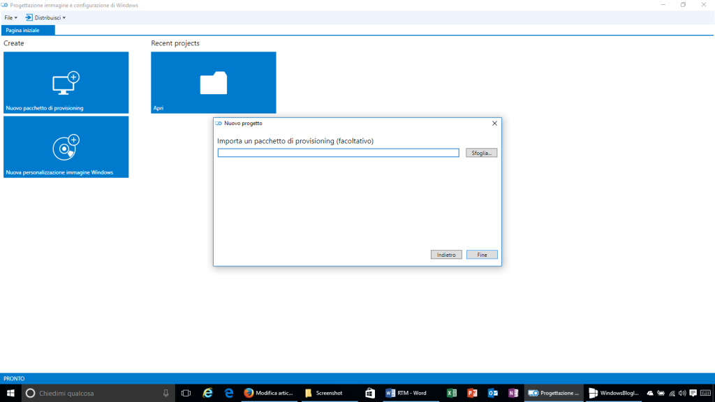 Progettazione immagine e configurazione di Windows - 4