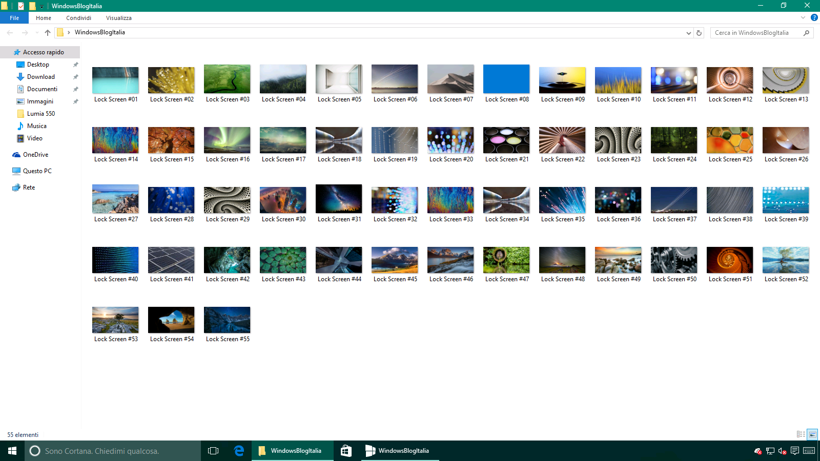 Windows Spotlight Windows 10 immagini