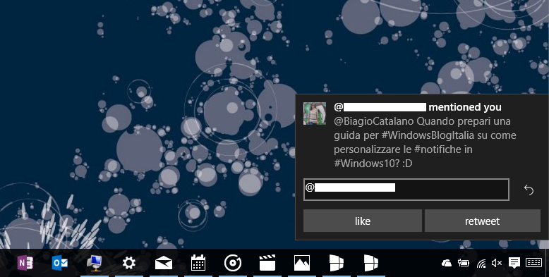 Come personalizzare le notifiche in Windows 10