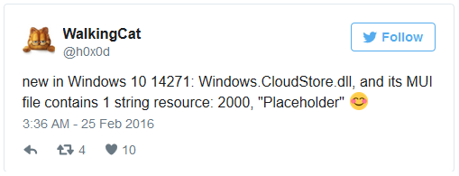 Placeholder - Windows 10 14271