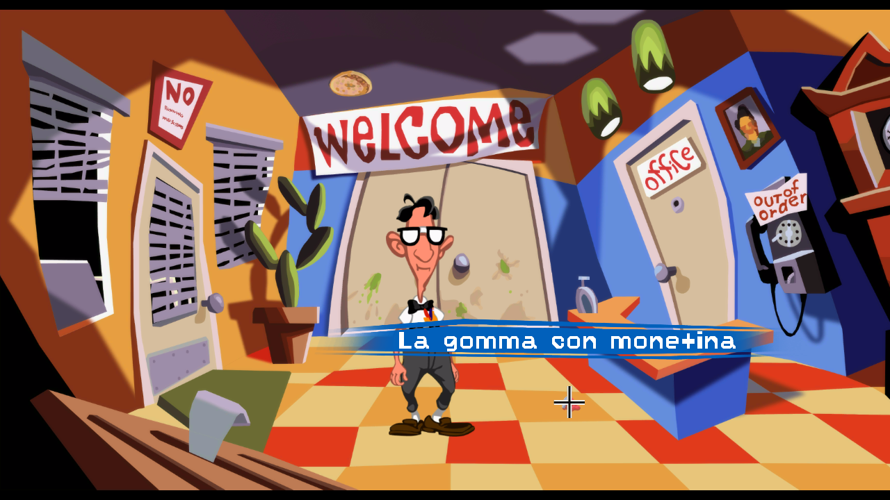 Day of the tentacle Remastered - La gomma con monetina