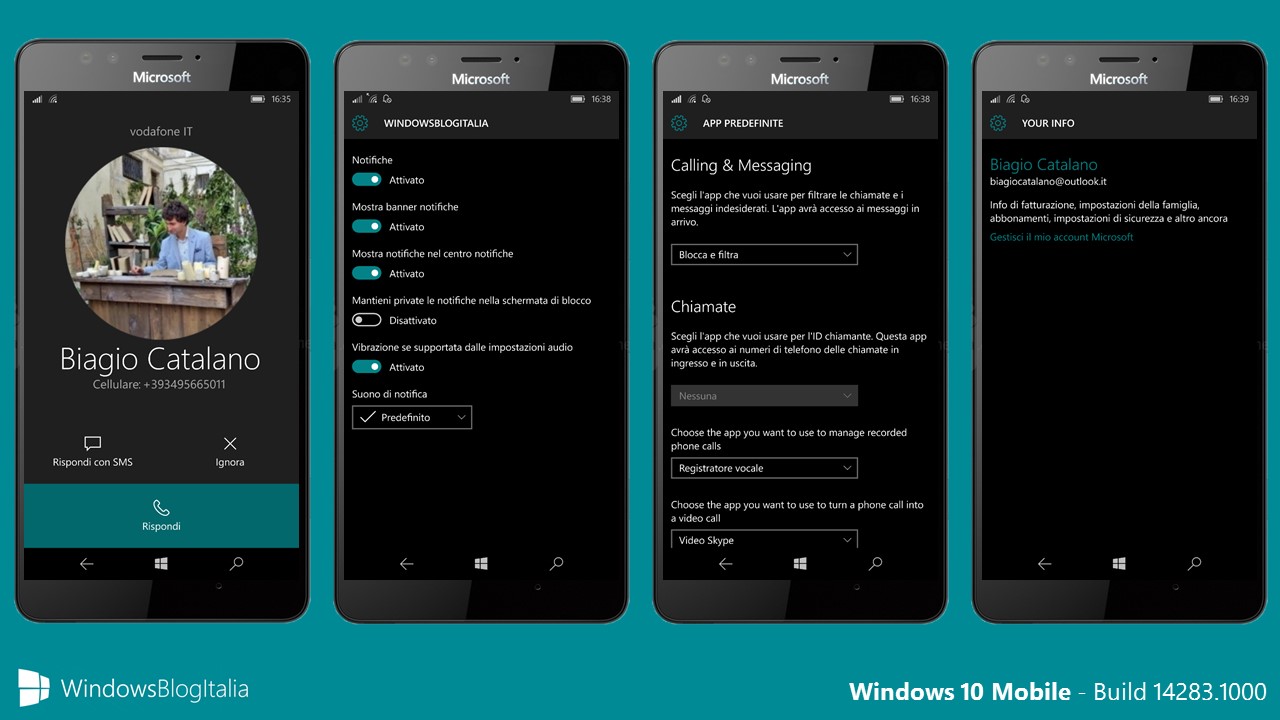 Windows 10 Mobile - build 14283