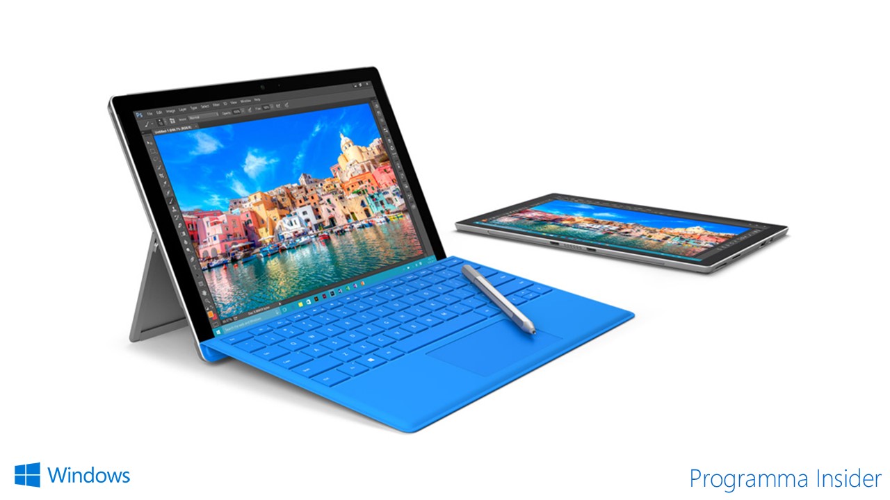 13 - Programma Insider - Surface Pro 4