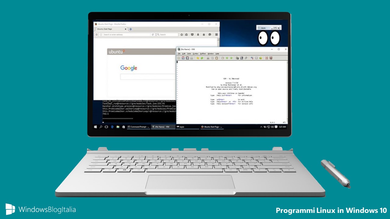 Programmi Linux in Windows 10