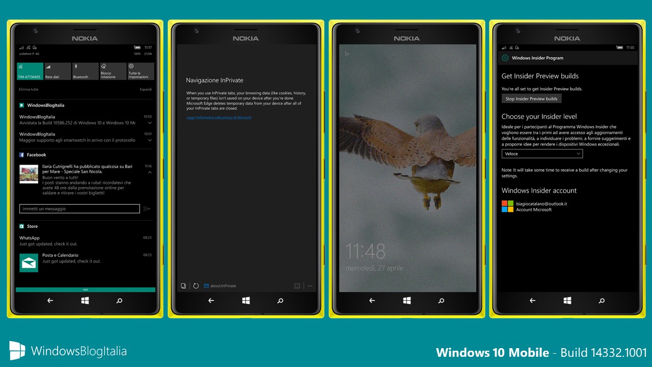 Windows 10 Mobile 14332.1001