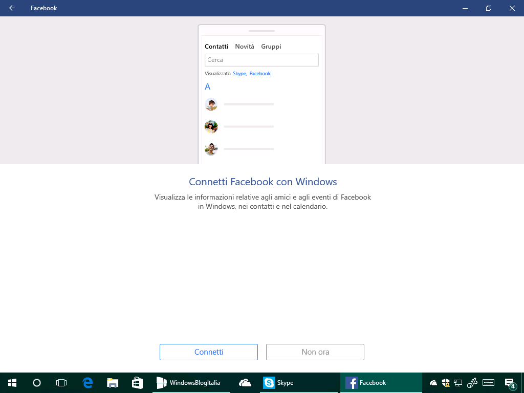 Facebook by Microsoft - Windows 10 - 2