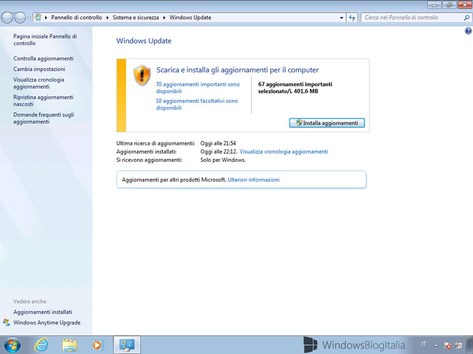 Windows 7 SP1 + cumulative update - (9)