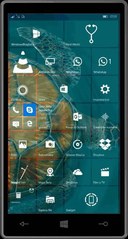 Cortana - Invia foto da smartphone