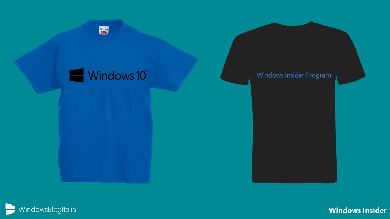 T-shirt Windows Insider