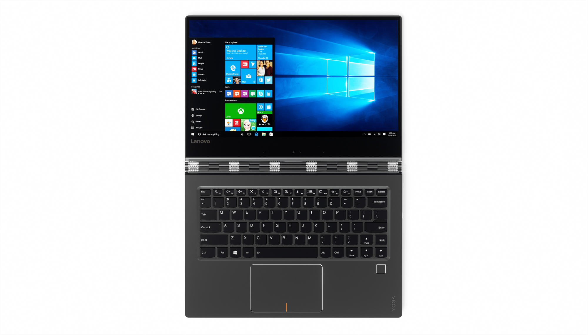 13_YOGA_910_14-Inch_Tour_Shot_Front_Gunmetal_Windows_10_screenfill