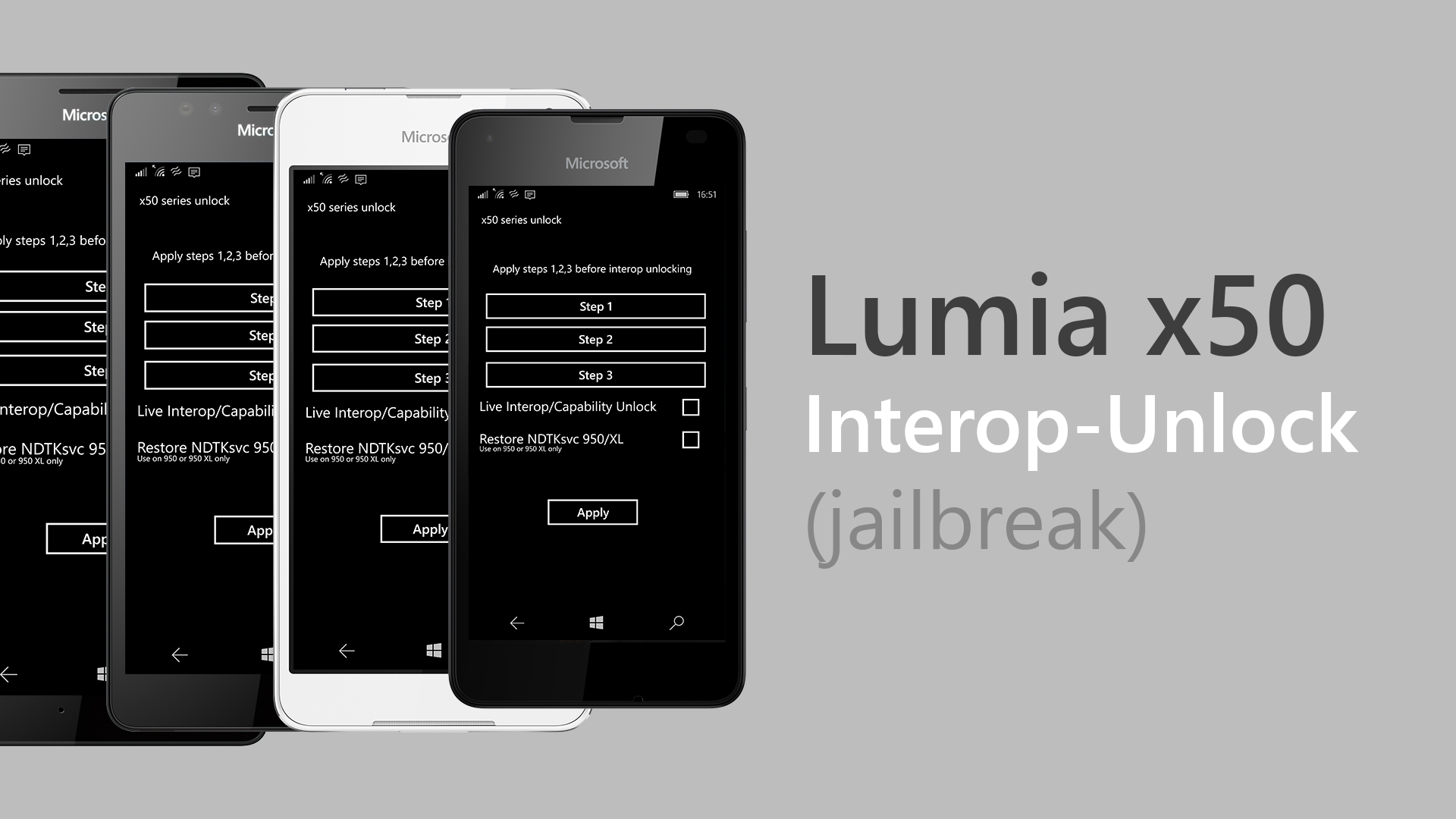 Interop-Unlock Lumia x50