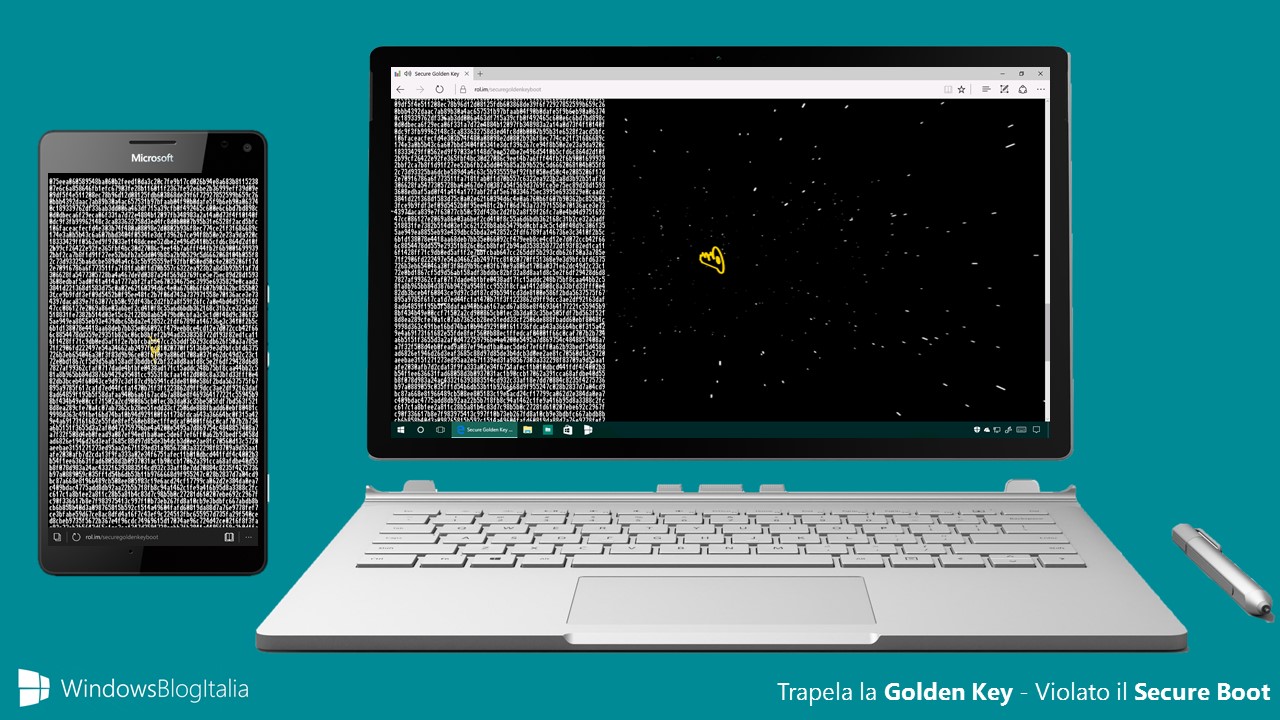 Trapela la Golden Key - Violato il Secure Boot