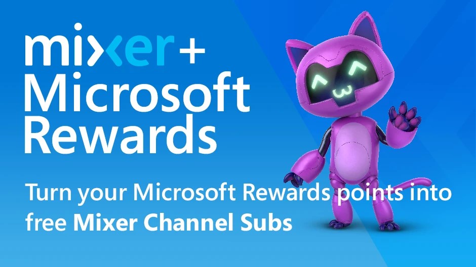 Microsoft Rewards + Mixer