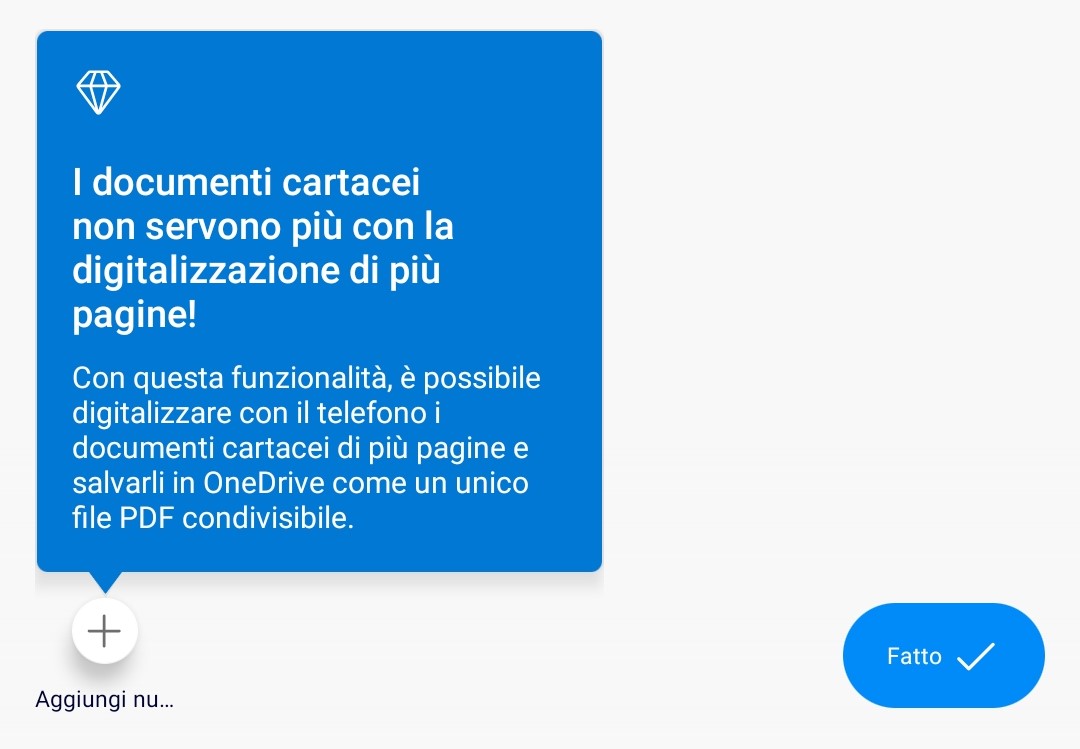 OneDrive per Android digitalizzazione multipla di documenti e lavagne ora disponibile per tutti