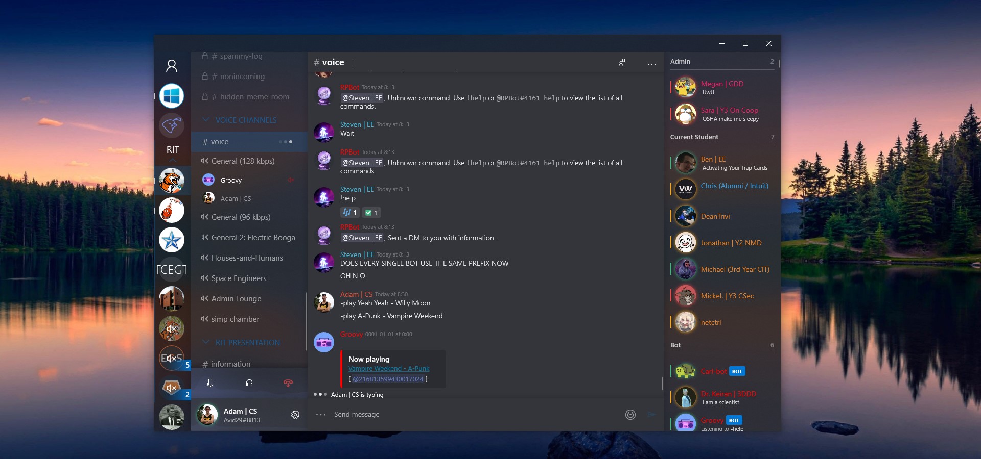 Quarrel app per Windows 10