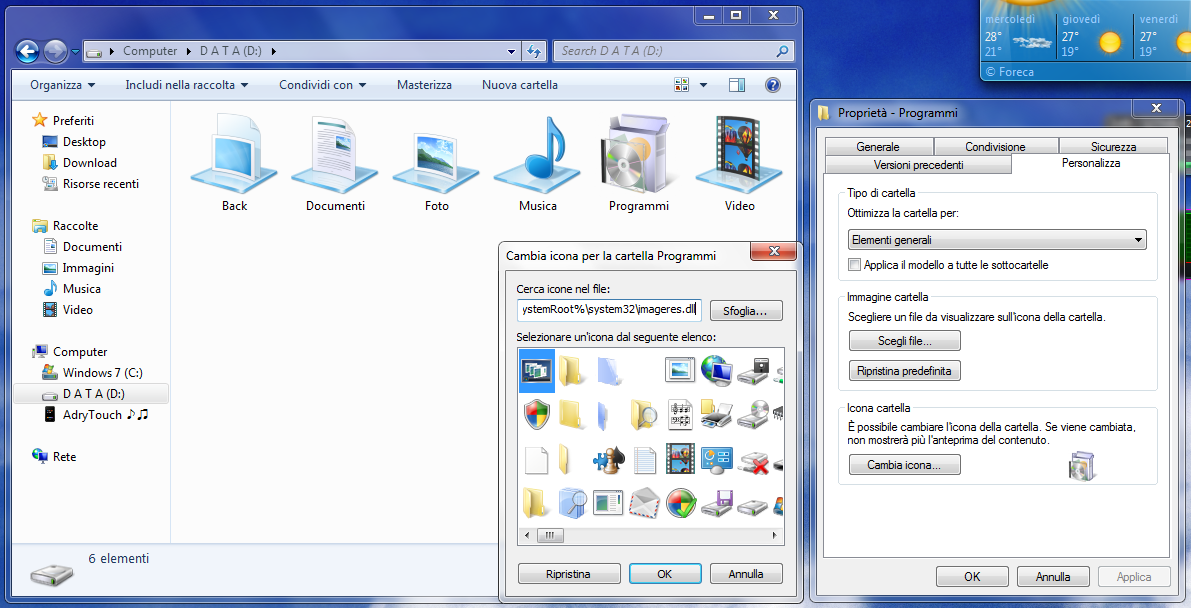 icone per cartelle windows 7