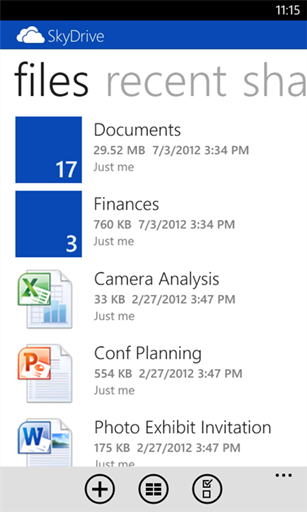 SkyDrive Windows Phone 2.2 (1)