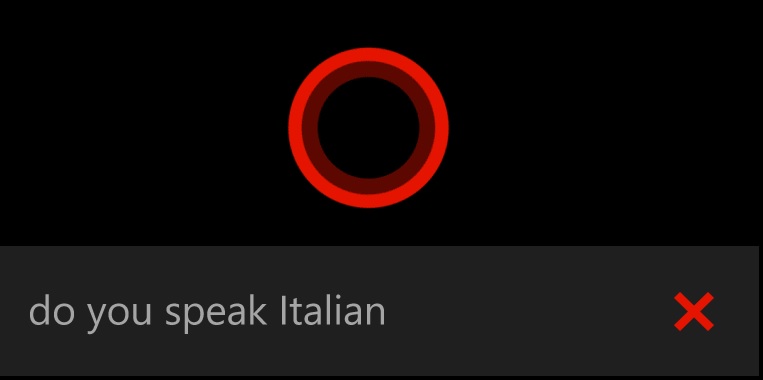 CORTANA IN ITALIANO SCARICARE
