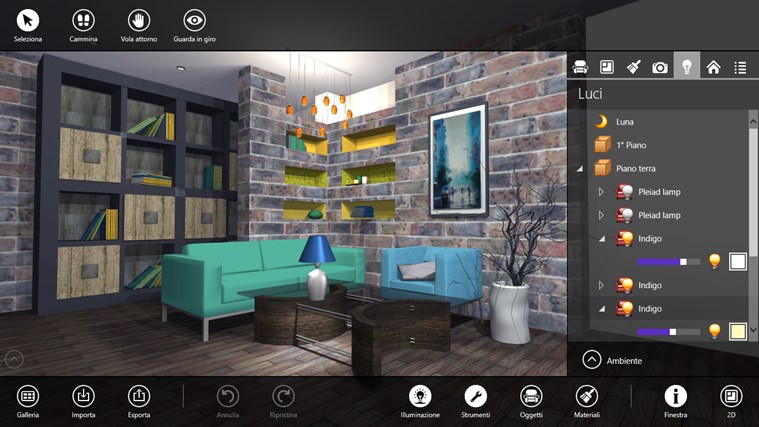 Live Interior 3D  una spettacolare app per designer d 