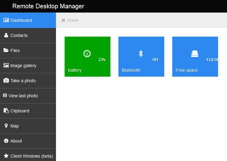 Remote Device Manager