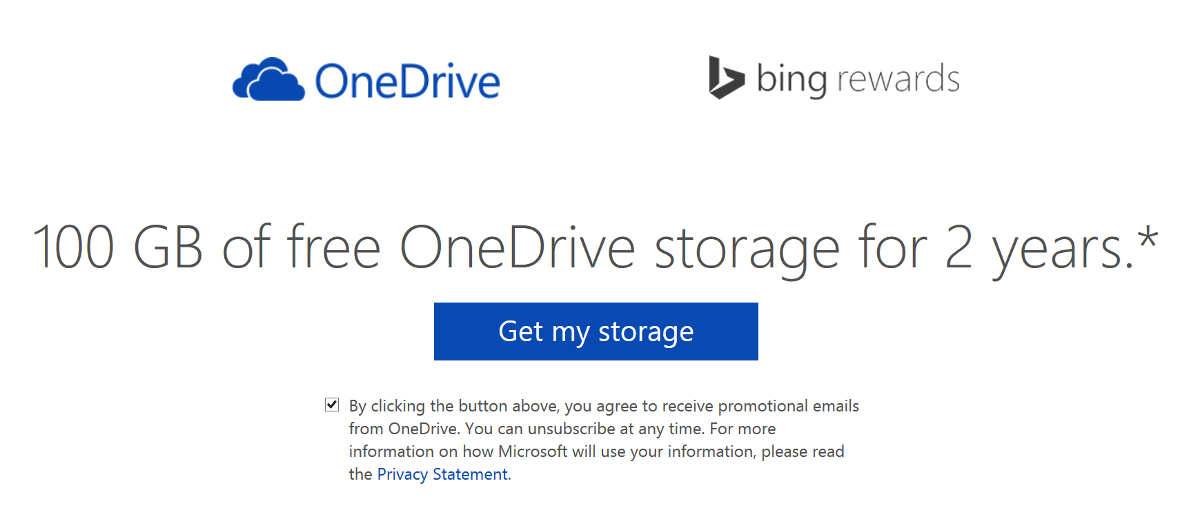 OneDrive 100GB