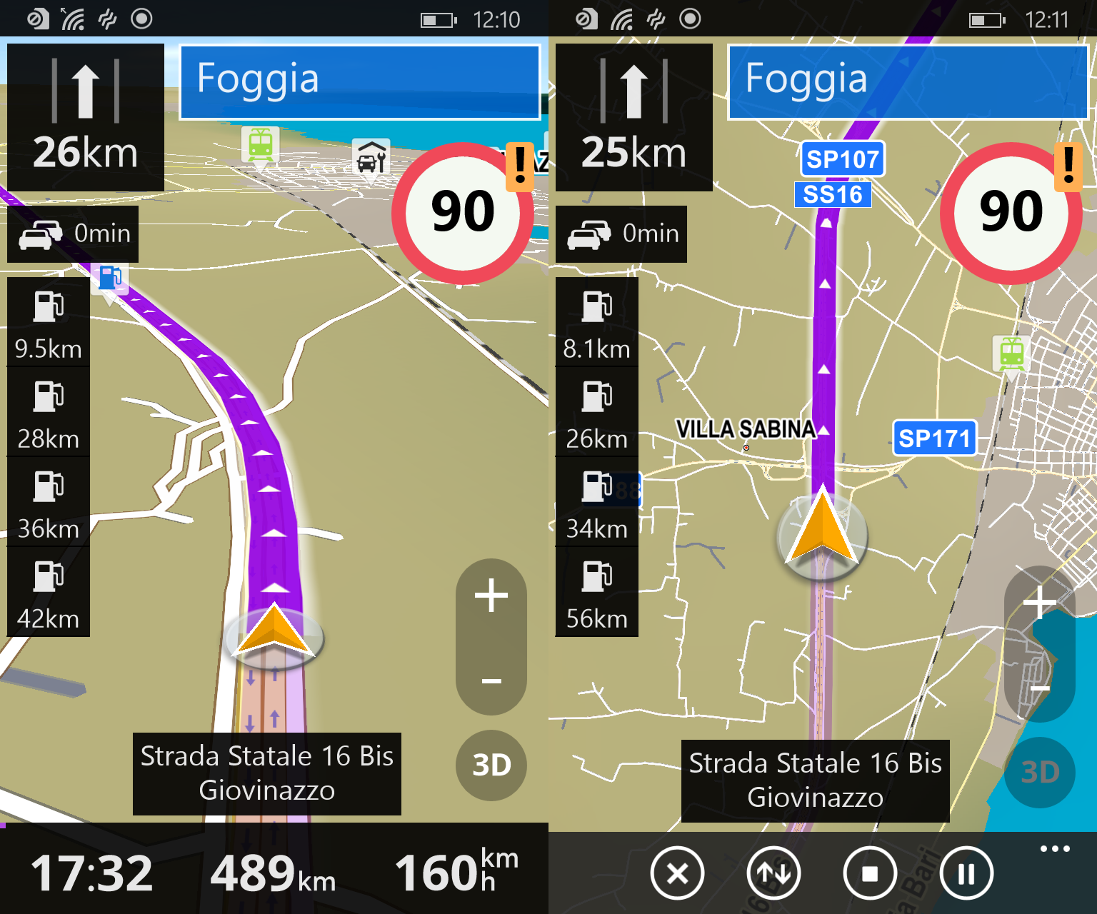 Recensione del nuovo navigatore offline per Windows Phone, Sygic GPS ...